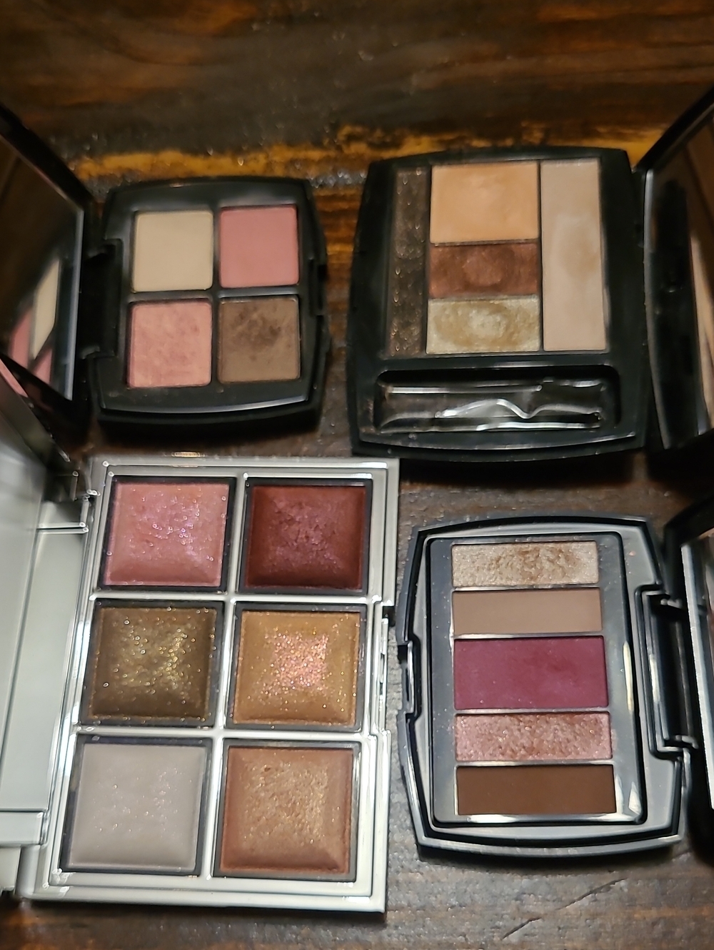 Lancome Eye shadow bundle lot Pallets Pink/Natural Makeup Eye